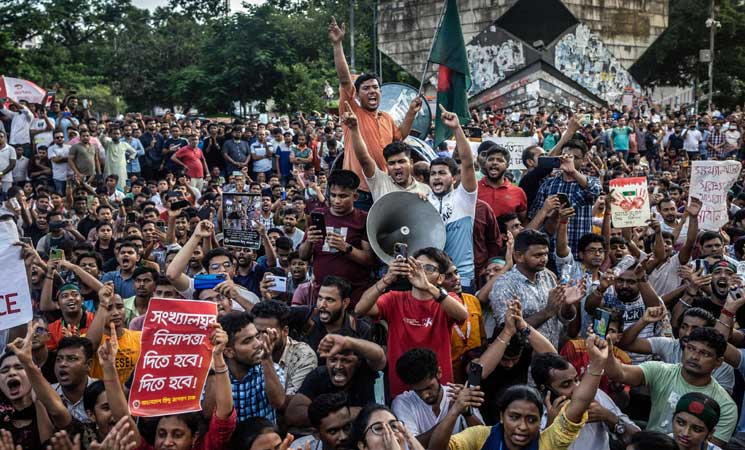 Bangladesh protests force chief justice and central bank governor to resign