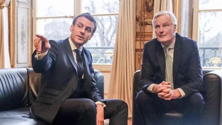 French Prime Minister Michel Barnier.. Government formation in final stages.