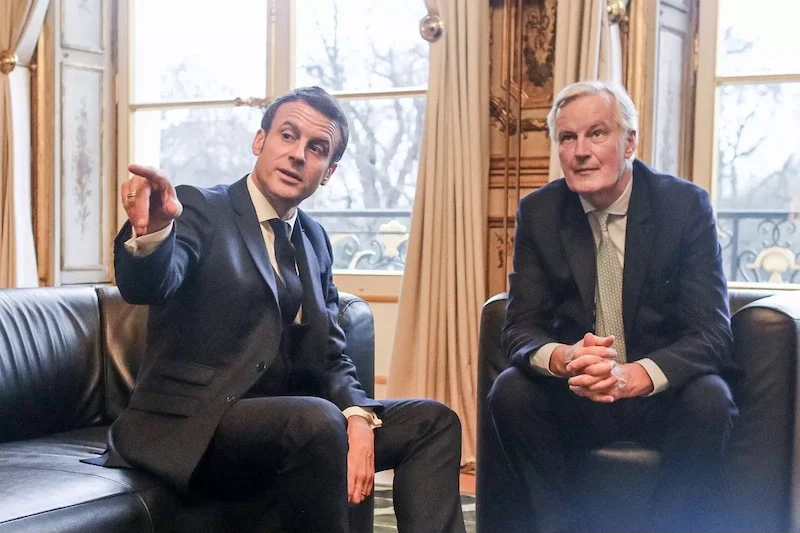 French Prime Minister Michel Barnier.. Government formation in final stages.