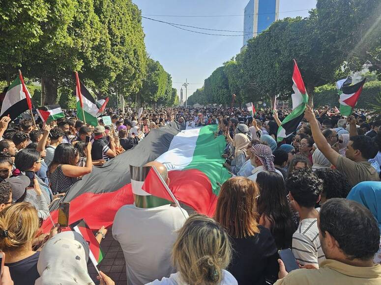 “Day of Rage” against the war in Gaza