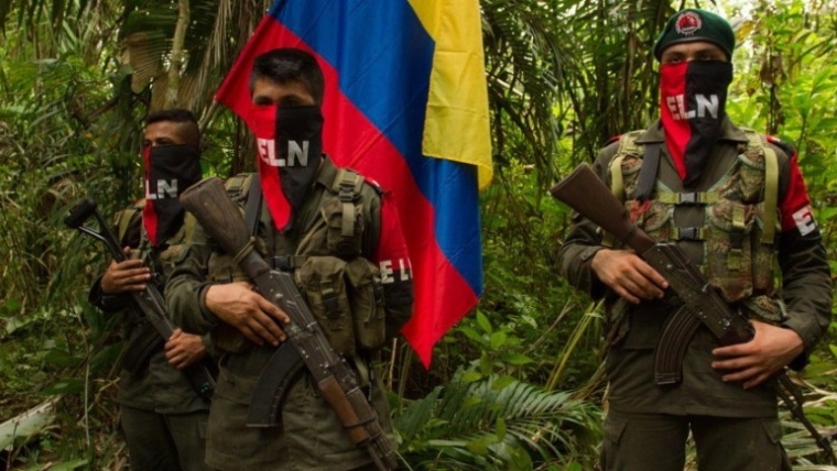 The National Liberation Army and the Colombian government have frozen peace negotiations