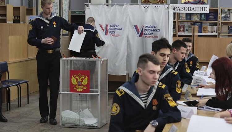 Commencement of Voting in Russian Presidential Elections