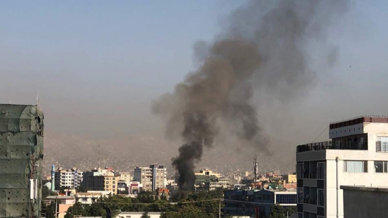 An explosion that targeted an Afghan bank claimed the lives of at least 20 individuals