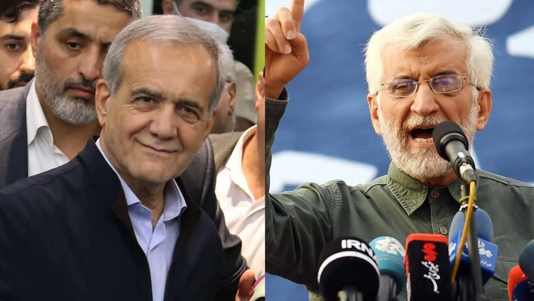 Iranian presidential election: Pezeshkian and Jalili in run-off