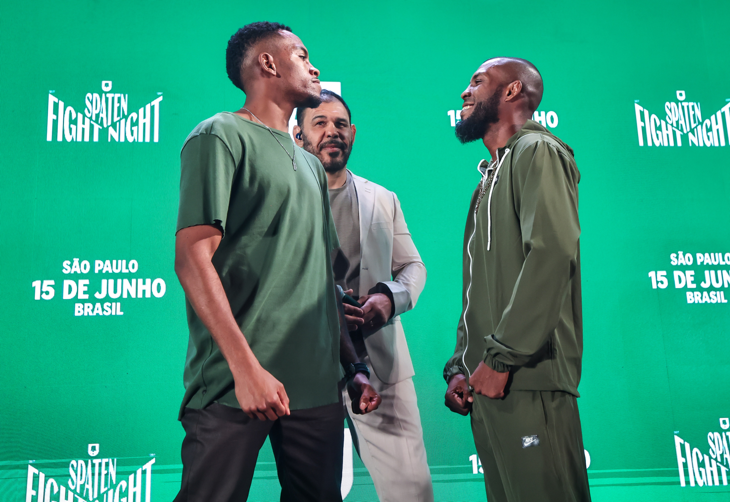 Spaten Fight Night – Coletiva Anderson Silva and Chael Sonnen in São Paulo