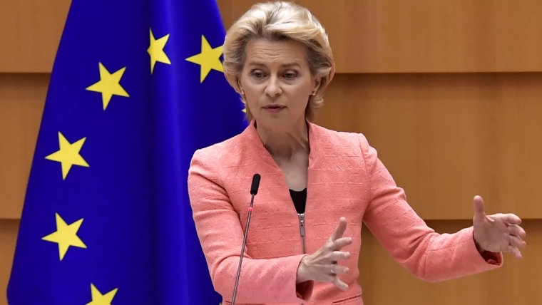 Ursula von der Leyen re-elected President of the European Commission