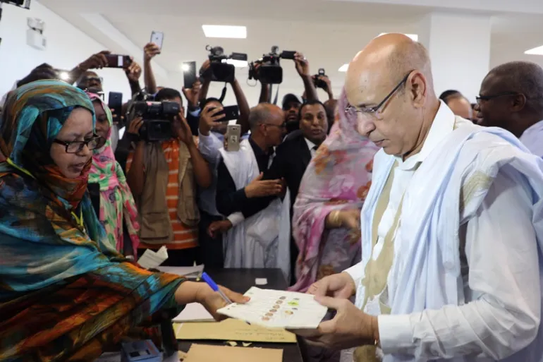 Ould Ghazouani is Mauritania’s president for a new term, preliminary results show