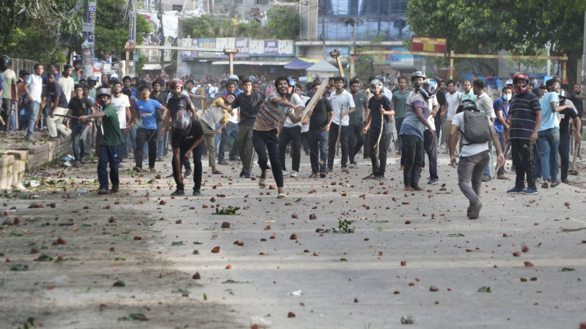 Bangladesh shuts down internet after deadly protests