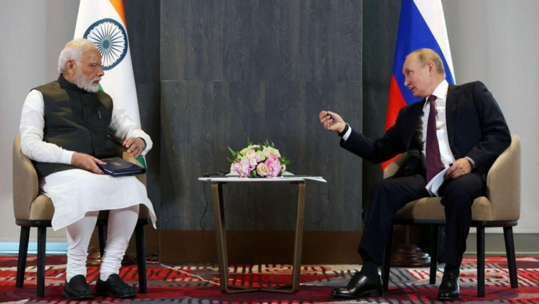 Indian PM arrives in Russia for first visit since war broke out in Ukraine.