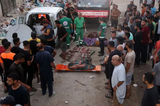 100 Palestinians killed in Israeli bombing of school sheltering displaced people in Gaza City