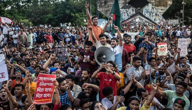 Bangladesh protests force chief justice and central bank governor to resign