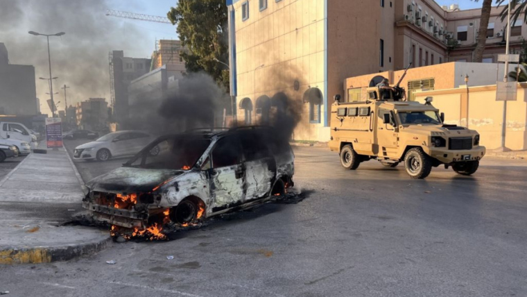 Libya: Clashes between armed factions in Tripoli