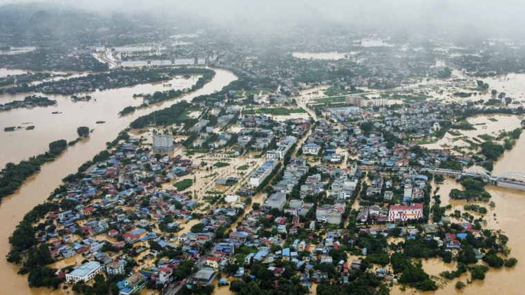 The death toll from Typhoon “Yagi” in Vietnam has risen to 63, with 40 people still missing