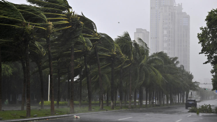 More than 400,000 people evacuated in China’s Hainan province as Typhoon Yagi approaches