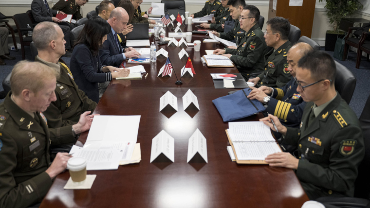 China, U.S. hold talks on defense policy coordination