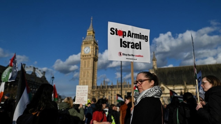 UK announces partial suspension of arms exports to Israeli occupation