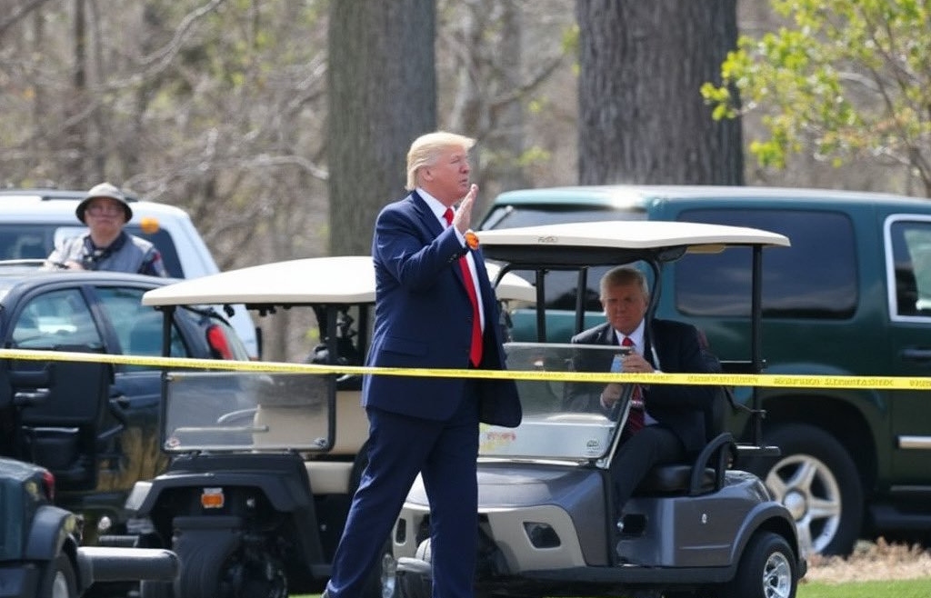 Shooting near Donald Trump’s residence in Palm Beach Resort