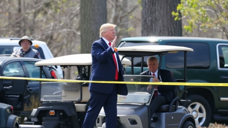 Shooting near Donald Trump’s residence in Palm Beach Resort