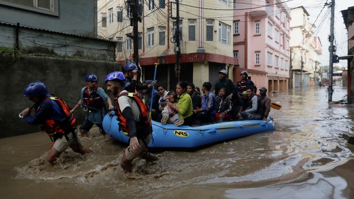 Floods in Nepal Claim Around 100 Lives in Kathmandu