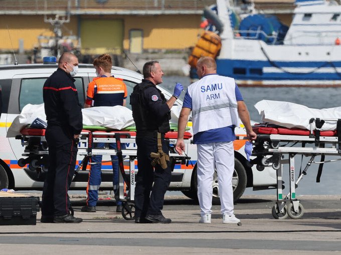 At least 12 people were killed after a migrant boat capsized in the English Channel