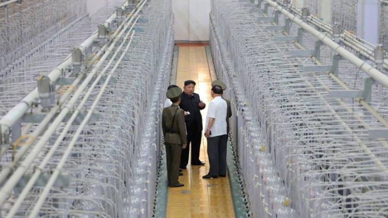 Pyongyang reveals uranium enrichment site for the first time