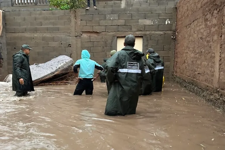 Houses collapse due to flooding in Morocco and warnings of heavy rains