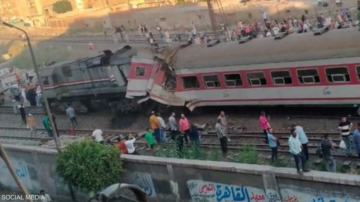 Train Collision in Minya Governorate, Egypt: One Dead and Several Injured