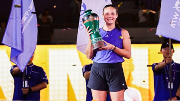 Kasatkina Wins Ningbo Open Title After Defeating Andreeva