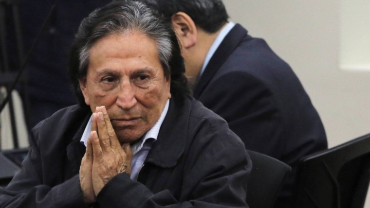 Former Peruvian president Toledo sentenced to 20 years in prison for corruption