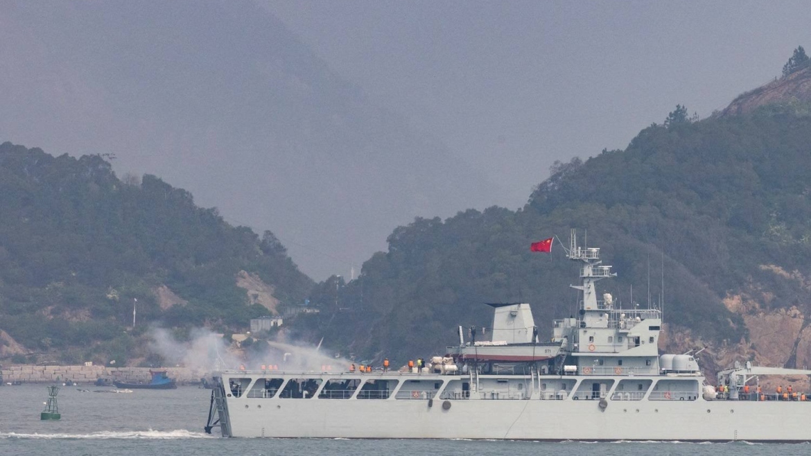 China begins live-fire exercises near Taiwan