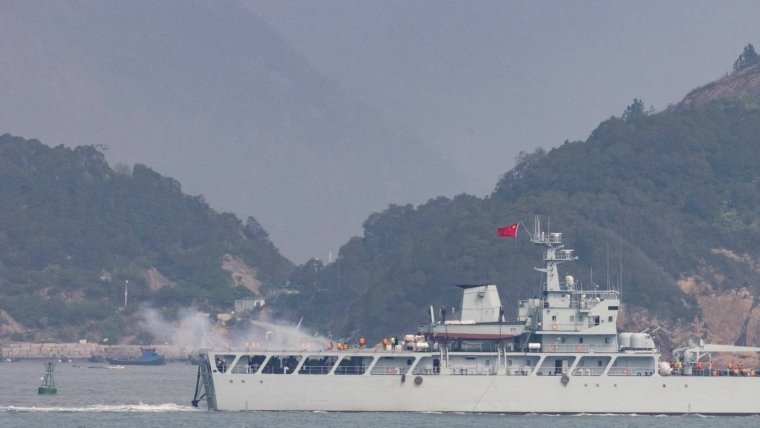 China begins live-fire exercises near Taiwan