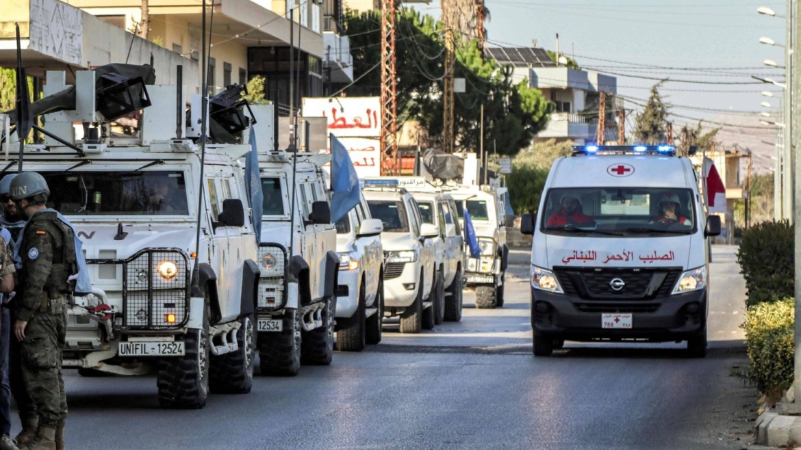 The Lebanese Red Cross announces the injury of three of its paramedics during a mission in Nabatieh