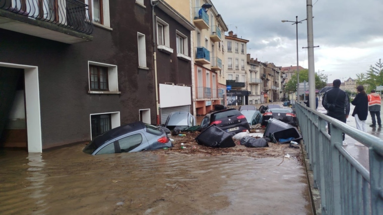 Italy and France hit by severe flooding after heavy rain