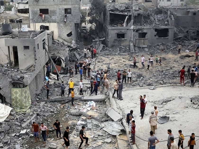 Toll of Israeli aggression on Beit Lahiya rises to 93 martyrs