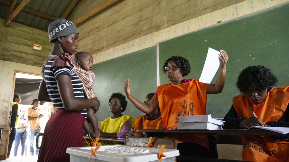 Botswana voters cast their ballots in parliamentary elections