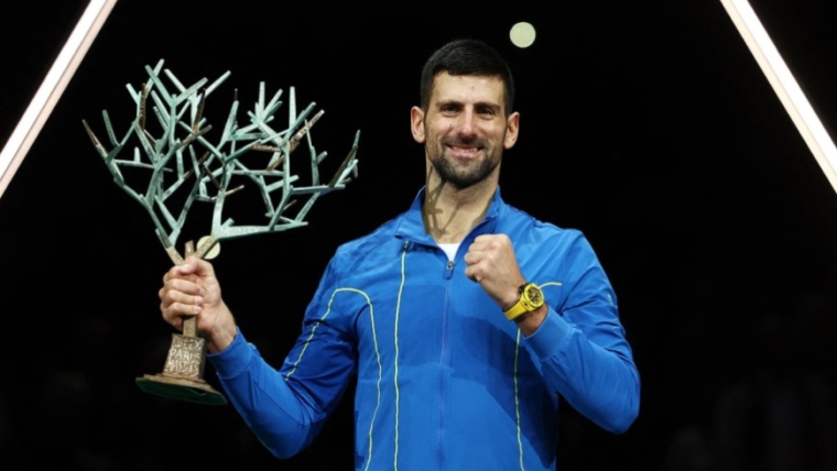 Djokovic Announces His Absence from the Paris Masters Tournament