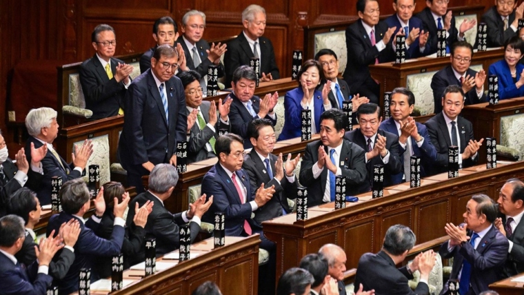 Japanese Parliament Re-elects Ishiba as Prime Minister After Ruling Coalition Loss