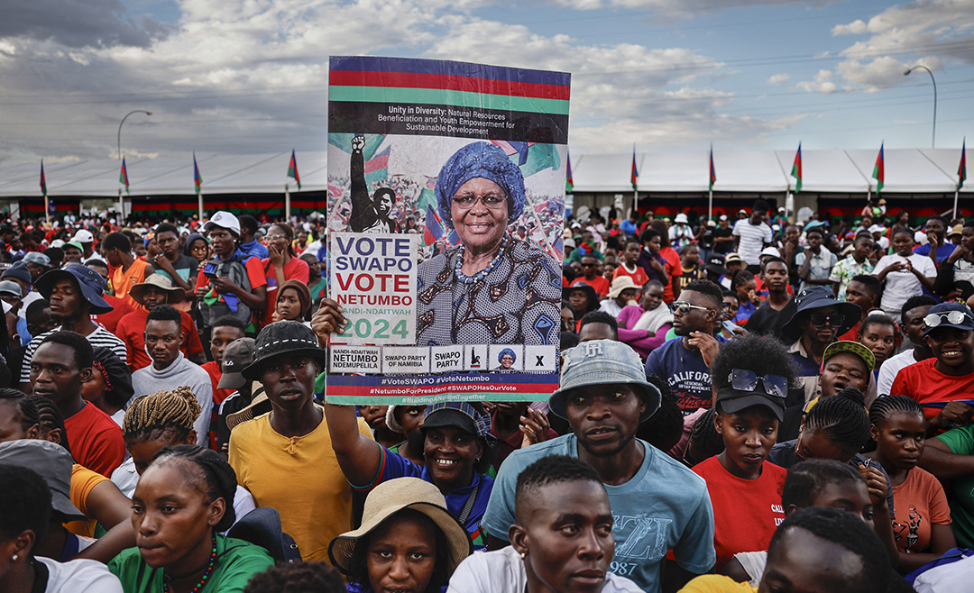 Namibians vote in presidential elections today