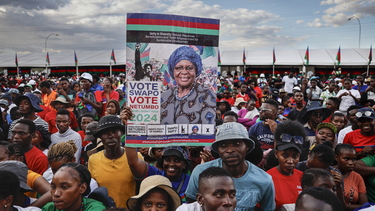 Namibians vote in presidential elections today