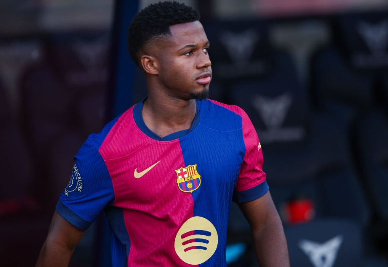 Barcelona Announces Ansu Fati’s Injury and Four-Week Absence