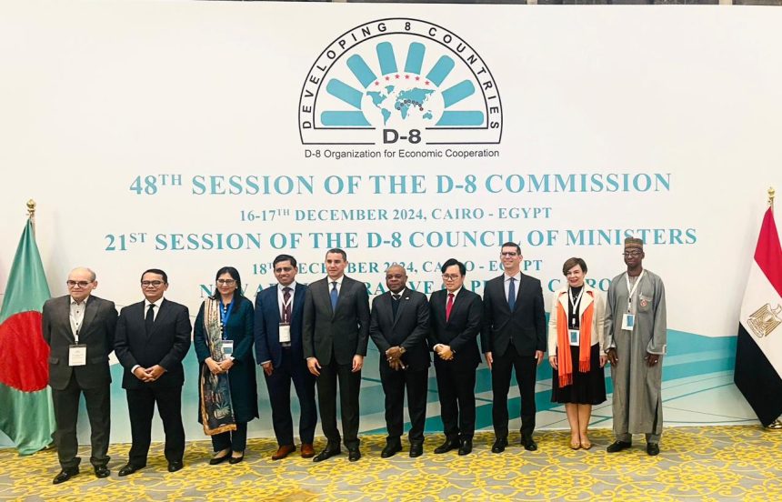 Egypt to host Developing Eight summit D-8  on Thursday