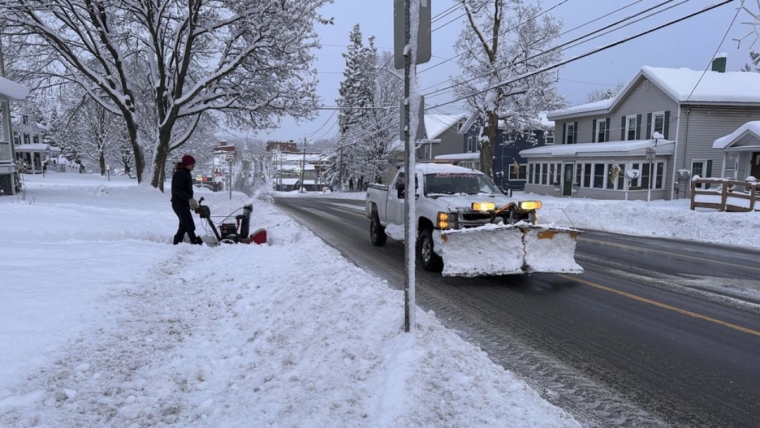 Heavy Snowfall Hits Northern New York and Northwestern Pennsylvania