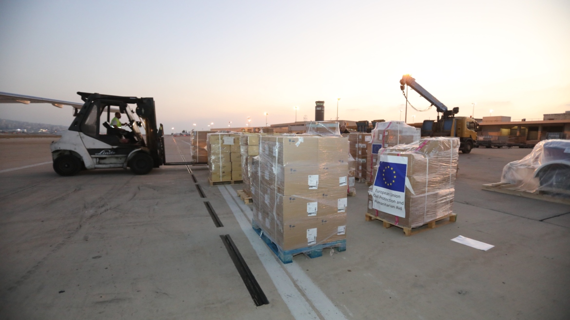 European Commission Launches Air Bridge for Humanitarian Aid to Syria