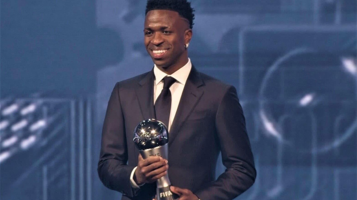 Brazilian Vinícius Júnior Named Best Football Player in the World for 2024