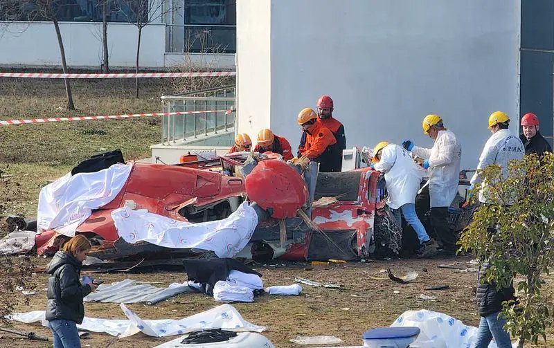 Helicopter Crash in Turkey Results in 4 Fatalities