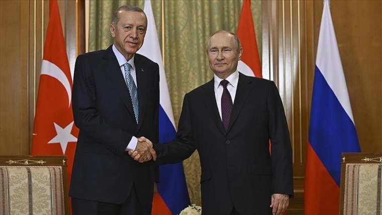 Erdogan and Putin Discuss Latest Developments in Syria