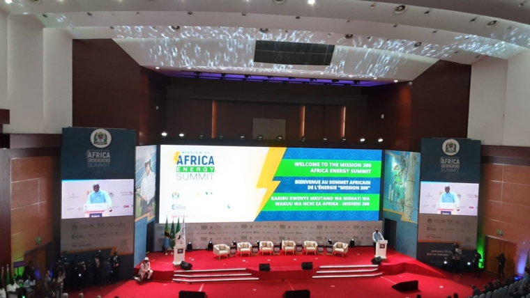 African heads of state kick off energy summit in Tanzania.