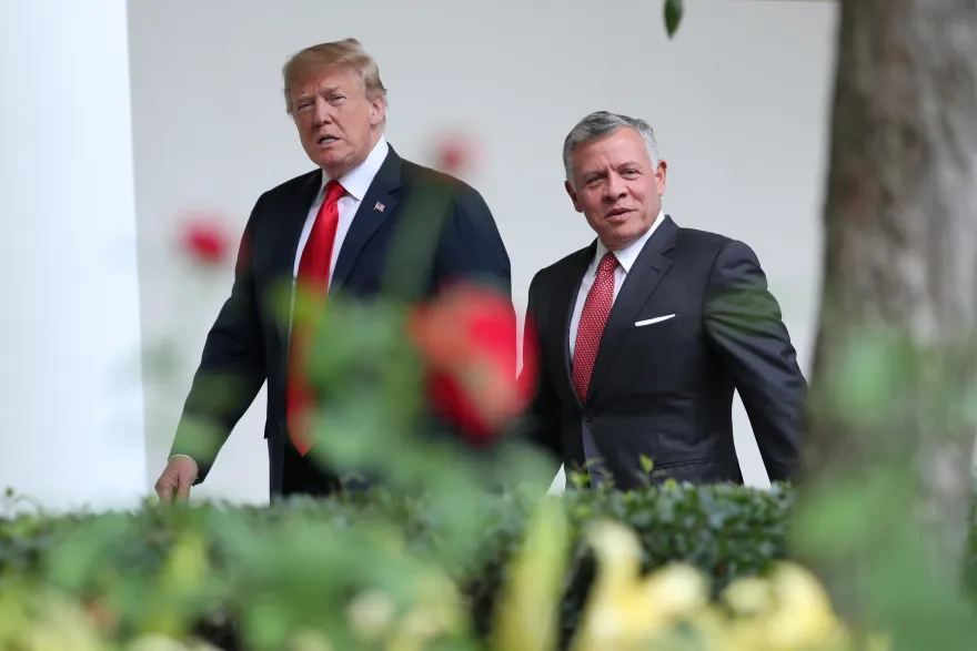 Trump: Jordan and Egypt Should Provide Safe Haven for Palestinians from Gaza