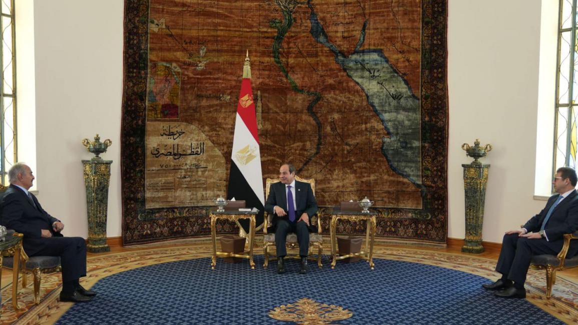 Egypt: President Al-Sisi receives Field Marshal Haftar