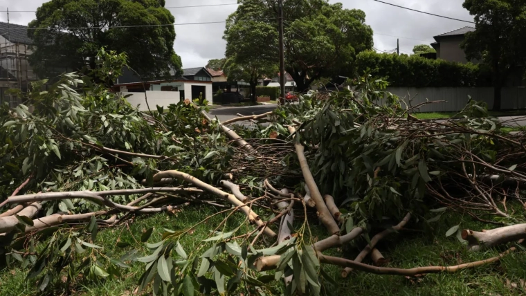 Thousands of Australians without power after heavy rains